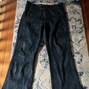 womens shio jeans. straight leg/boot cut. size 29